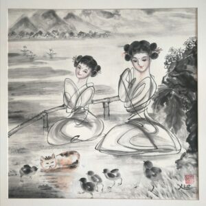 Twee Chinese meisjes